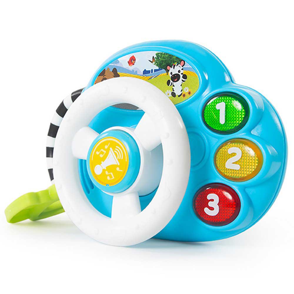 小月龄宝宝小汽车方向盘电动拍拍鼓 3月-1岁婴儿童音乐启蒙玩具