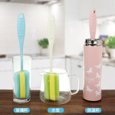 振兴牌海绵杯刷奶瓶刷不伤手长柄