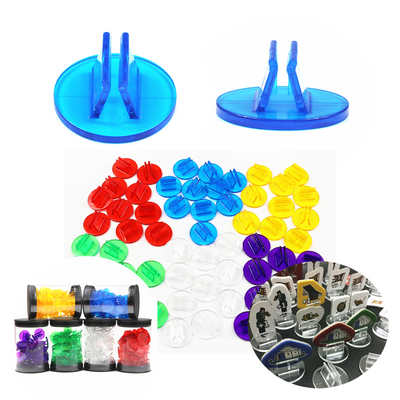 1盒50粒桌游卡牌卡片夹固定夹 Token卡牌固定道具配件