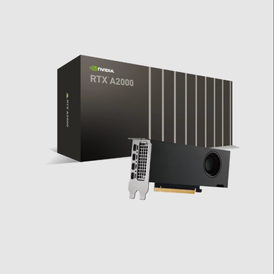 NVIDIA英伟达RTX A2000/A4000 16GB/A5000 24G渲染剪辑建图形显卡