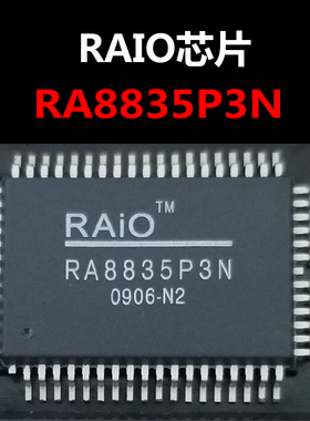 RA8835P3N QFP60 驱动器芯片 原装现货 量大可议价