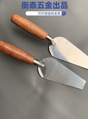 锰钢考古手铲平头手铲全钢洛阳铲考古队专用小手铲挖野菜铲子金