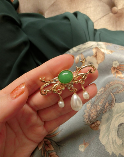 Broche en Alliage argent plaqué or - Ref 1174016 Image 3