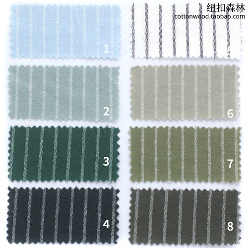复古水洗绿色系条纹 31117 做旧娃衣手工样布组 娃娃拍照背景布料