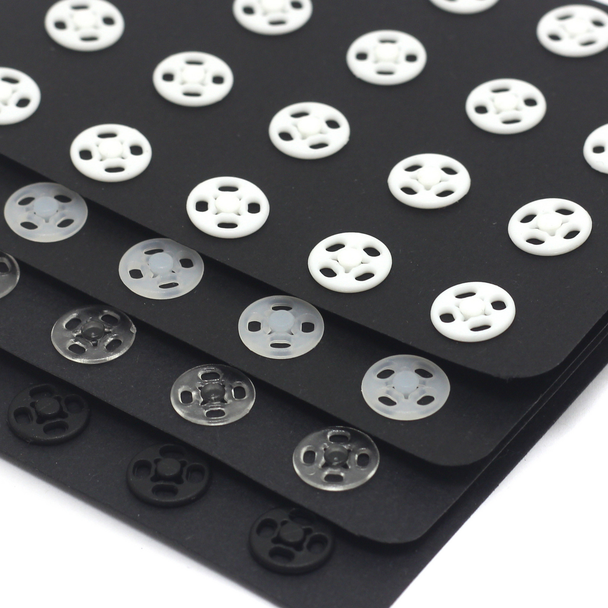 优质透明隐形暗扣羽绒服子母包邮