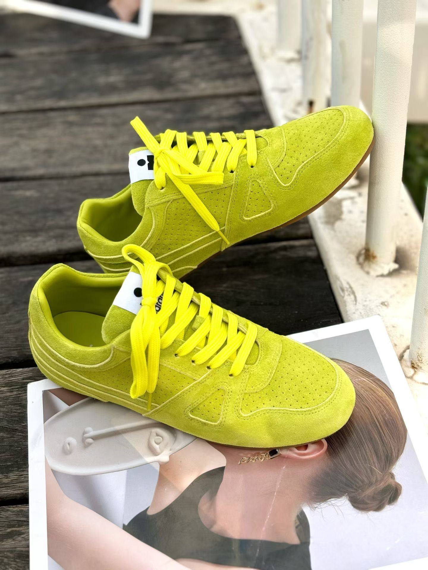 18年老店欧货复古德训鞋女平底通勤休闲鞋平底系带板鞋真皮阿甘鞋,女鞋,时尚休闲鞋,淘宝优惠券,粉丝福利购,淘宝优惠卷