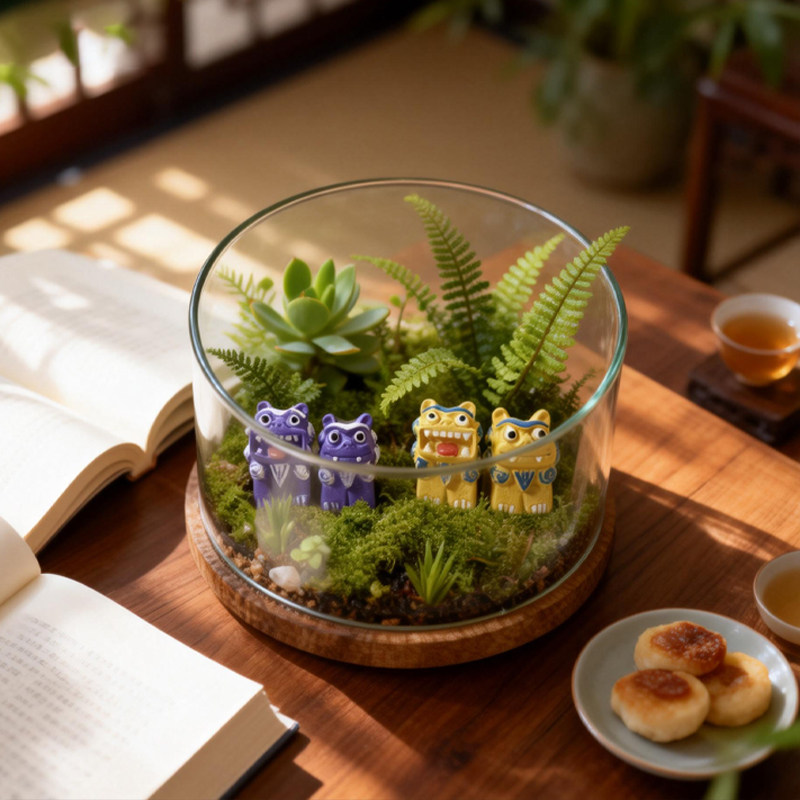 狮三百|Mini狮子 超萌迷你小狮子电脑桌面摆件办公桌工位屏幕装饰,家居饰品,桌面摆件,淘宝优惠券,粉丝福利购,淘宝优惠卷