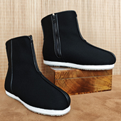 加厚保暖加绒防滑中式 男手工千层底棉鞋 汉服棉靴子 老北京布鞋 新款