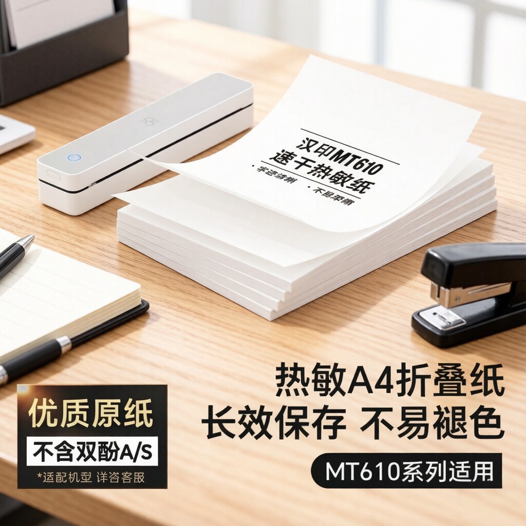 汉印MT610/MT810/A4热敏打印纸图片