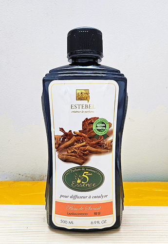 法國正品ESTEBEL(EB)第五精華香薰精油薰香露檀香精油500ML