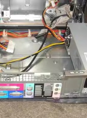 顶账戴尔GX240GX260GX270GX280小机箱无电源顶账DELL戴尔机箱