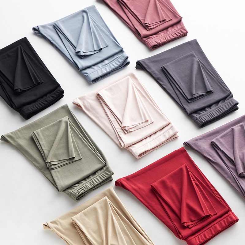 莫代尔薄款秋裤无痕打底内穿