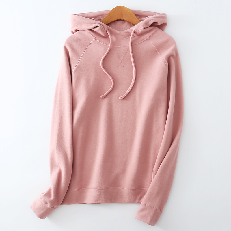 连帽卫衣女春秋款宽松套头上衣