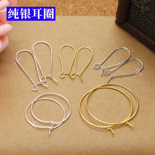 Корейские серьги, универсальные аксессуары ручной работы, серебро 925 пробы