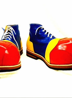 漫迷汇高端大圆头撞色系列小丑鞋clownshoe小丑角色扮演鞋XC-P323