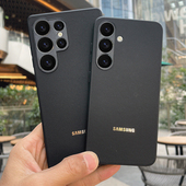 适用于三星S25Ultra手机壳S25 保护套S24防摔S23碳纤维纹S21简约磨砂S20软边S22男女商务note20ultra超薄外壳