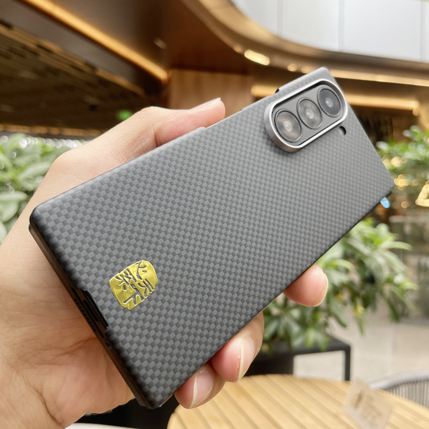 适用于三星W26心系天下手机壳Z Fold7折叠屏保护套碳纤维纹理z fold6凯夫拉纹理商务纯色fold5男w24轻薄后壳