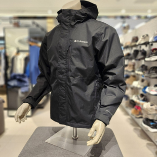 哥伦比亚通用外套夹克防水硬壳防风尼龙冲锋衣男款 omni奥米科技