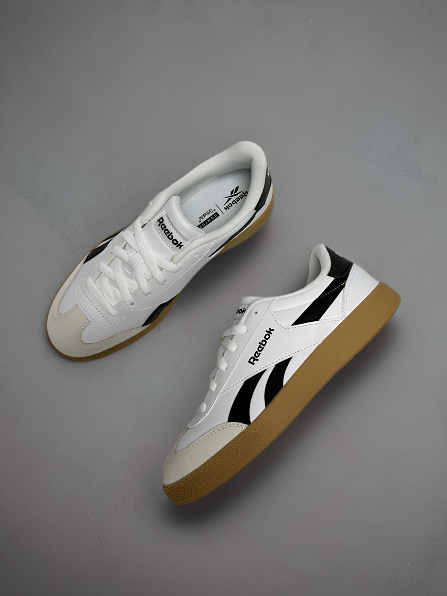 锐步reebok复古情侣板鞋T头鞋