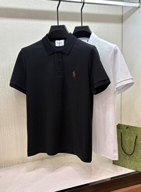 春夏款短袖POLO衫男士翻领T恤