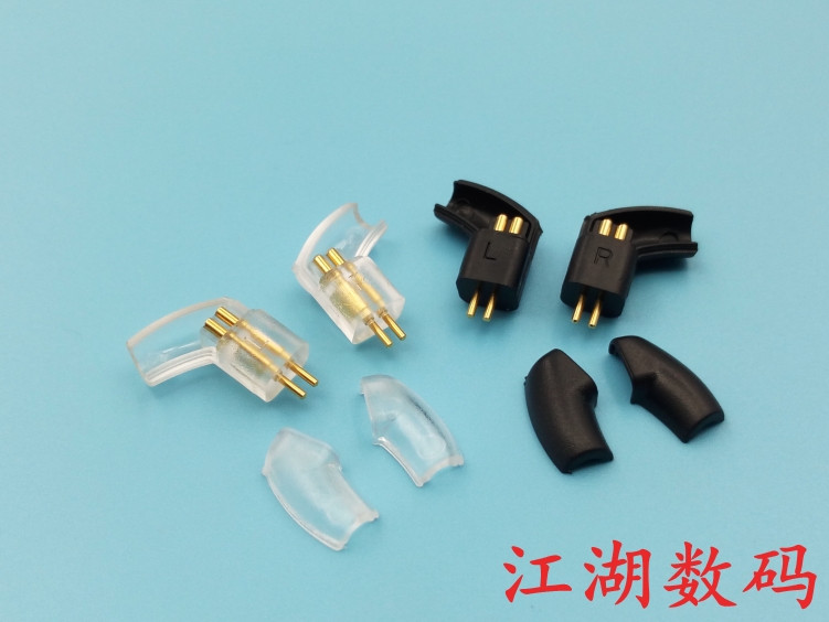 耳机升级线0.78插针透明弯插紧密