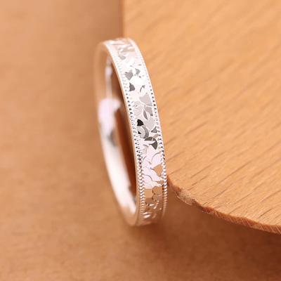 碎碎冰戒指女s999纯银闪亮小众设计轻奢高级感闭口生日礼物奥芙