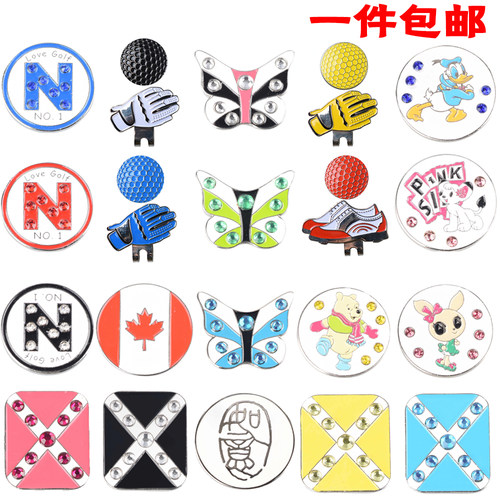 新款高尔夫球帽帽磁性