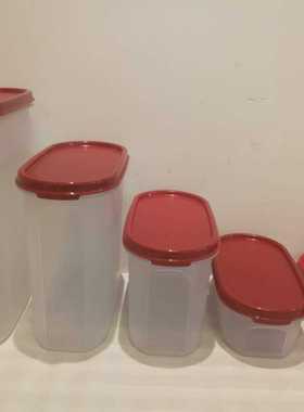 特百惠 专柜正品 MM 干货盒 储藏保鲜盒 冷藏盒 零食盒 米桶 椭圆