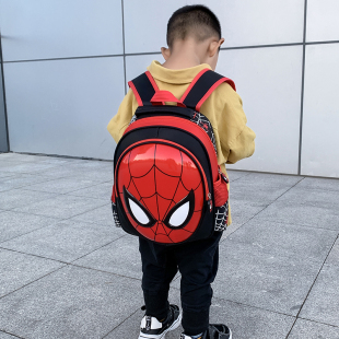 新款潮酷儿童半硬壳防水卡通书包男童出游大容量轻便双肩背包外贸