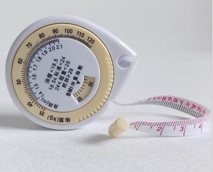 健康腰围尺(带BMI体重指数计算器)可当日常卷尺用支持定制