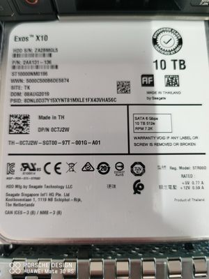 非标价Dell/戴尔 10TB SATA 7.2K C7J2W服务器硬盘 ST10000NM0196