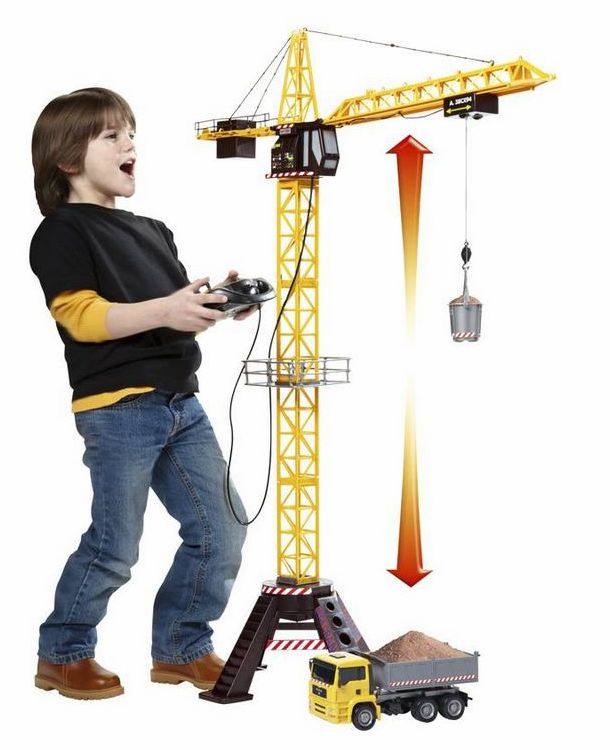 fast lane遥控旋转吊塔声光起重机工程车ultimate tower crane