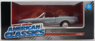 DIECAST VEHICLES AMERICAN CLASSICS福特野马合金汽车模型1:24