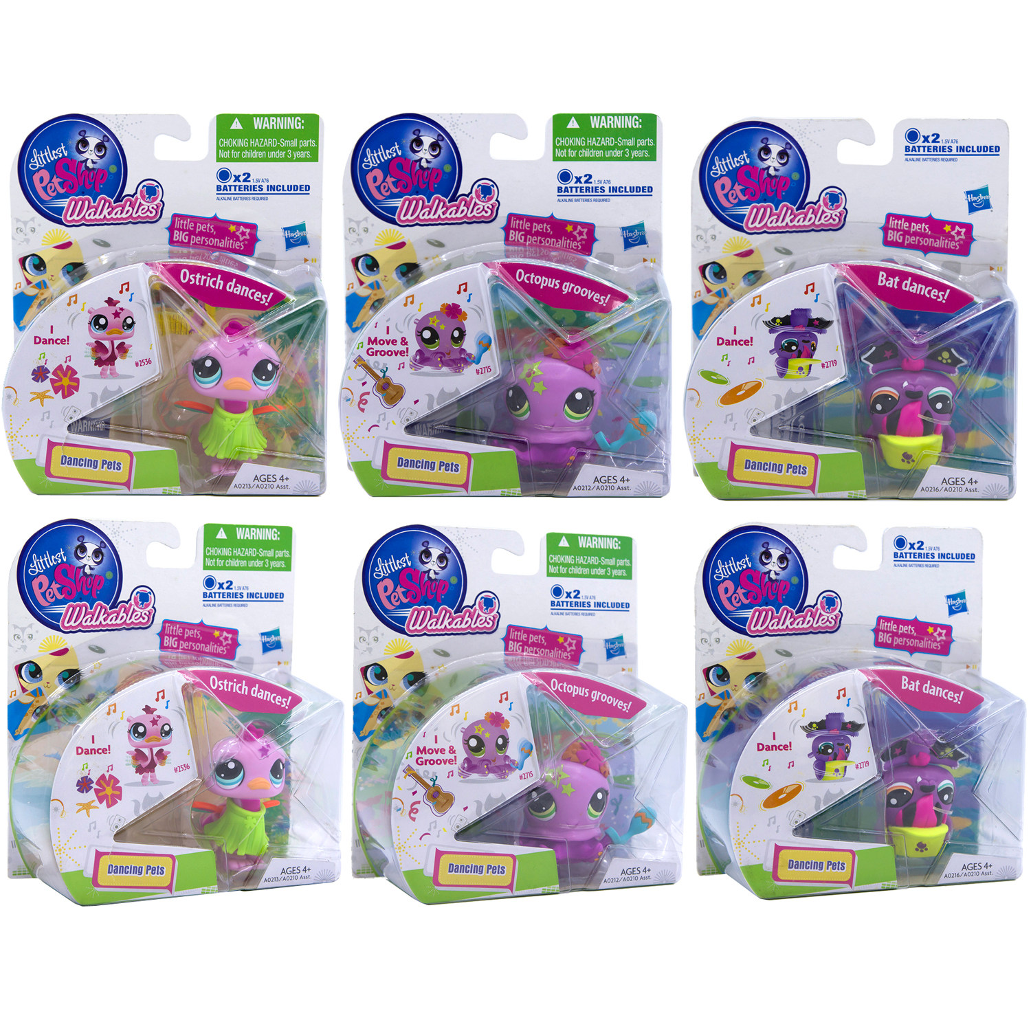 孩之宝littlest pet至q宠物屋shop walkables音乐电动跳舞dancing