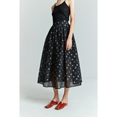 MRS Studios 进口泡泡纱立体肌理提花小碎花半裙