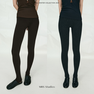 踩脚打底裤 MRS 九分平脚 搭配神器羊绒羊毛高弹保暖 Studios