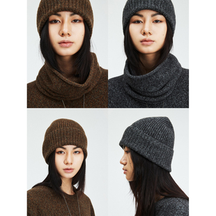 冷帽 冬日搭配Bi入混花色牦牛绒保暖神器套头围脖 MRS Studios