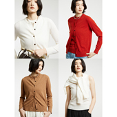 Studios 早秋新款 皇家羊绒MIU风叠穿简约针织羊绒背心 MRS 开衫