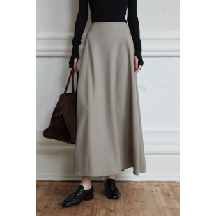 ROW风極简百搭窄腰西装 搭配利器精纺羊毛 半裙伞裙 Studios MRS