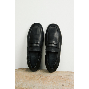 小牛皮Loafer乐福鞋 MRS 手工擦色做旧工艺 舒适百搭时髦 Studios