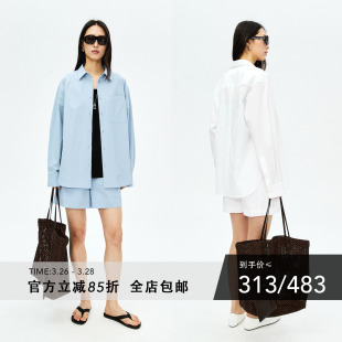 Studios 套装 进口匹马棉 背后纽扣设计口袋衬衫 盐缩工艺 MRS