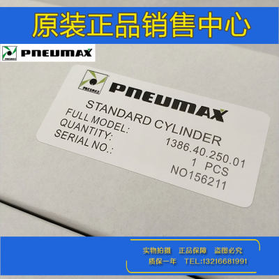 PNEUMAX纽迈司气缸1385 1386.63.50.80.200.02/1388.100.75.01 40