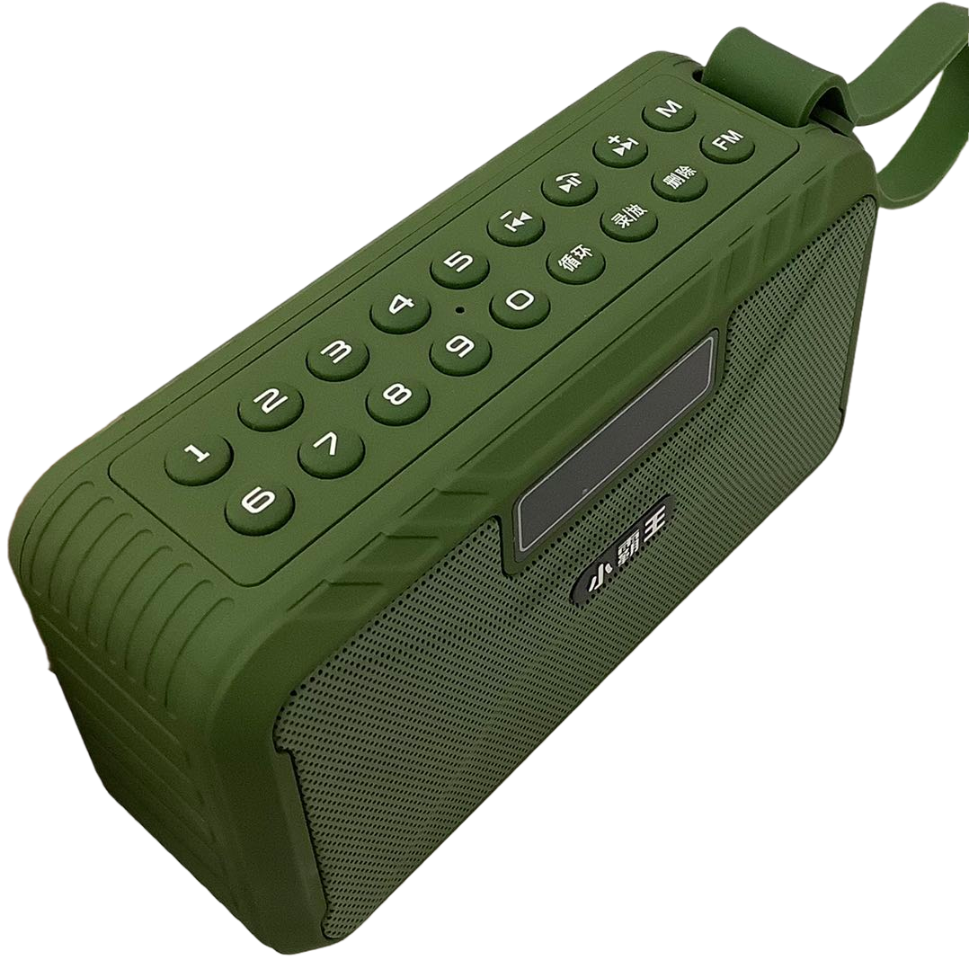 subor/小霸王 d100插卡音箱大音量户外运动骑行低音炮fm收音迷你9