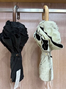 日本高端太阳伞花边弯钩防嗮伞