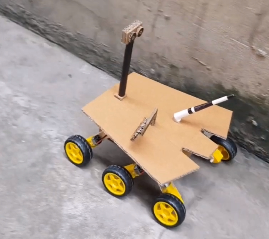 多功能火星探险车制作材料包学生航空航天科技手工作业小制作发明