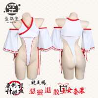 Evil Spirit Retreat Witch in Stock: Wai Meng She - Xiao Mei Ma - Collaboration Edition High-elasticity Personal Witch Cosplay Wai Meng She thumbnail 3