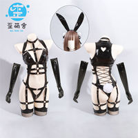 Bound Bunny Girl Wai Meng She cosplays Little Devil MAO Yue Wan Mei x Wan Mei DecoxDeco Wai Meng Society thumbnail 5