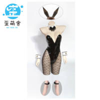 Black Rabbit Noah, Bunny Girl, Wai Meng She, Victory Goddess NIKKE, hand game skin, anime cosplay, Wai Meng She thumbnail 6