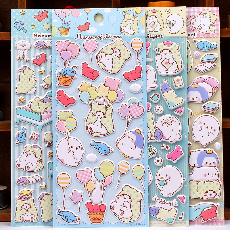 毛毯熊可爱3d立体卡通贴画