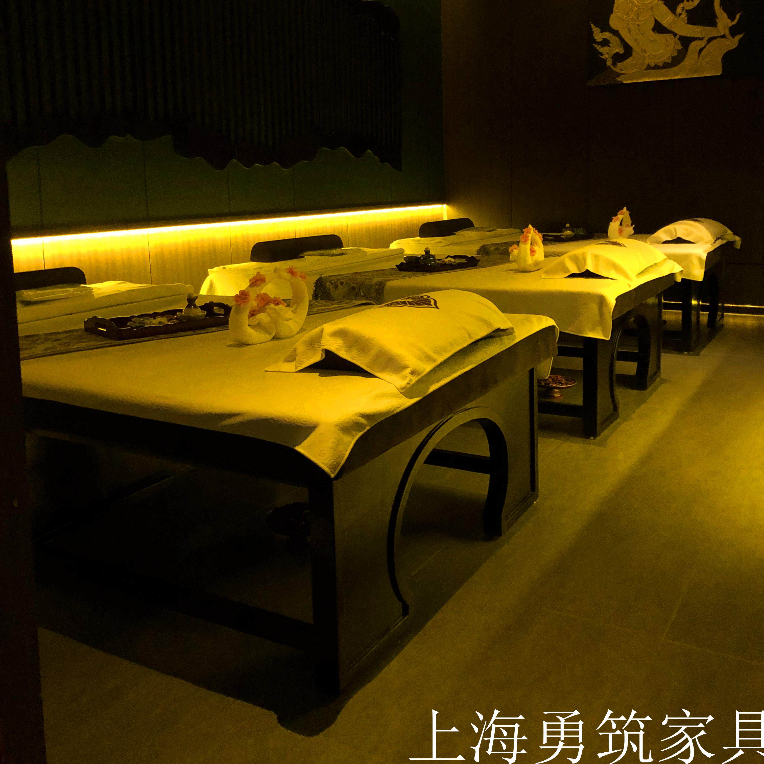 按摩床-柔式床-柔式spa床-泰式油压床-推油美容养生床-盲人推拿床